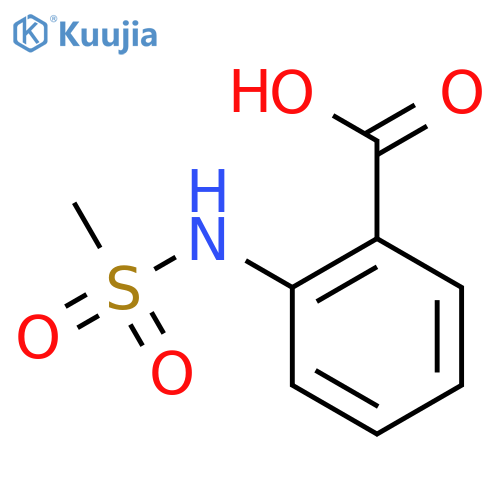 2-(Methylsulfonamido)benzoic Acid structure