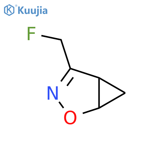 4-(Fluoromethyl)-2-oxa-3-azabicyclo[3.1.0]hex-3-ene structure
