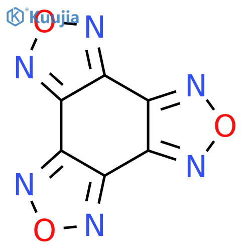 Benzo[1,2-c:3,4-c':5,6-c'']tris[1,2,5]oxadiazole structure