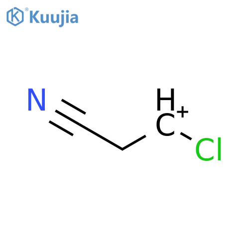 Ethylium, 1-chloro-2-cyano- structure