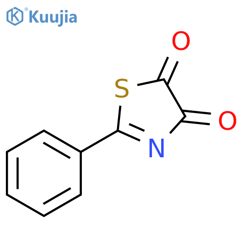 4,5-Thiazoledione, 2-phenyl- structure