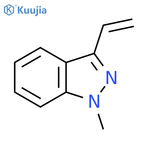 3-ethenyl-1-methyl-1H-indazole structure