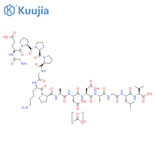 BPC 157 (acetate) structure
