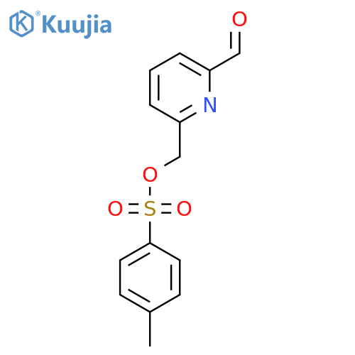 (6-Formylpyridin-2-yl)methyl 4-methylbenzenesulfonate structure
