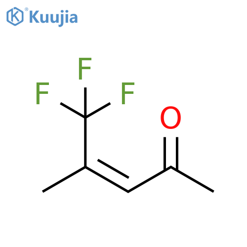 3-Penten-2-one, 5,5,5-trifluoro-4-methyl-, (Z)- structure