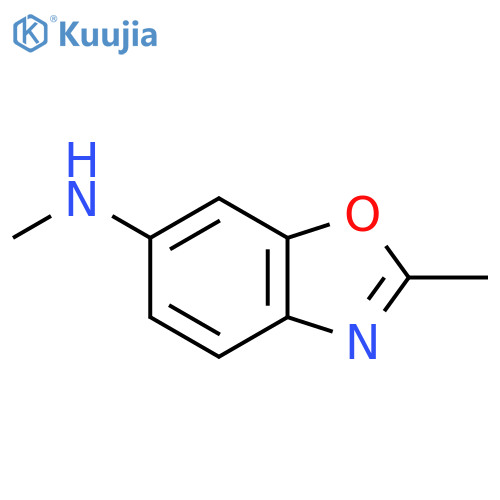 N,2-dimethyl-1,3-benzoxazol-6-amine structure