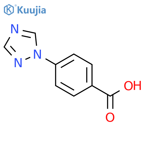 4-(1H-1,2,4-Triazol-1-yl)benzoic Acid structure