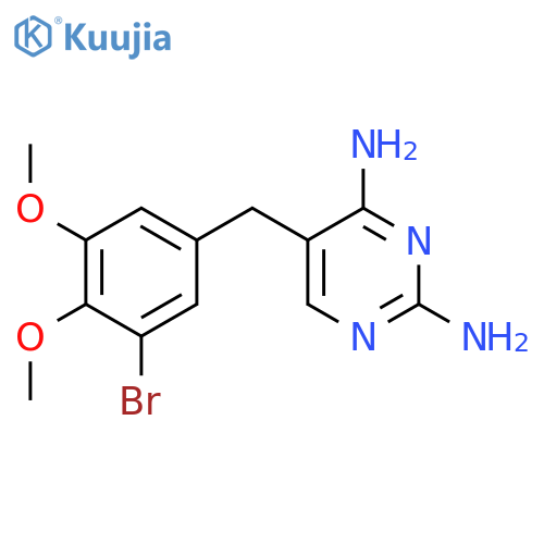 3-Desmethoxy-3-bromo Trimethoprim structure