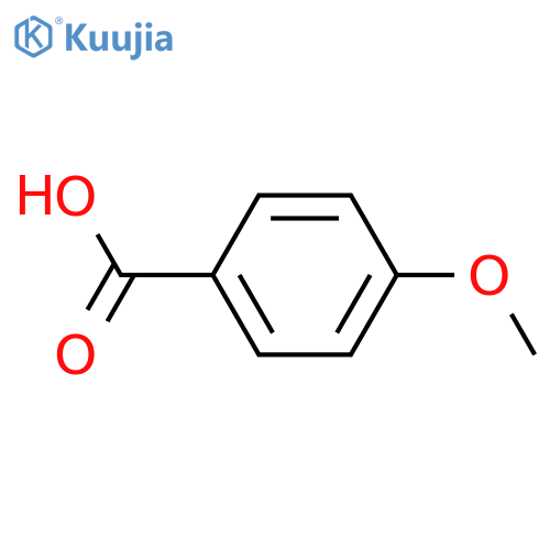 4-methoxybenzoic acid structure