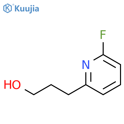 6-fluoro-2-Pyridinepropanol structure