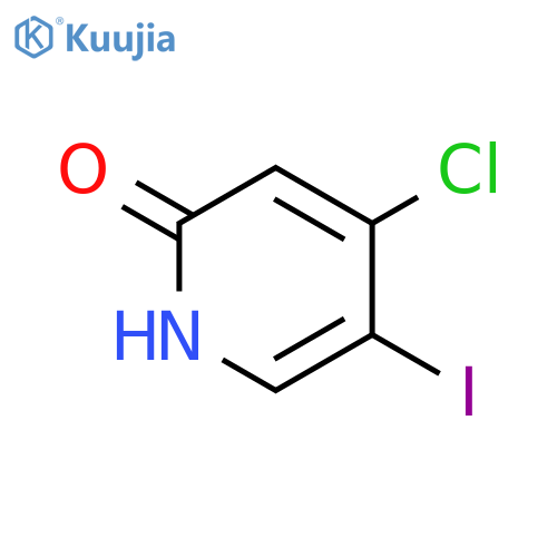 4-Chloro-5-iodo-2(1H)-pyridinone structure