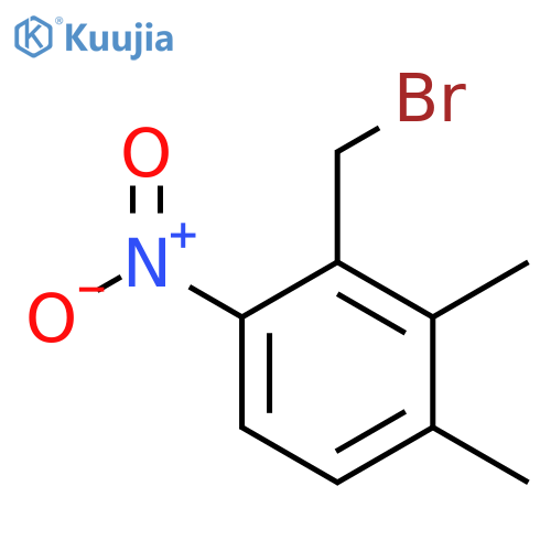 2,3-Dimethyl-6-nitrobenzyl bromide structure