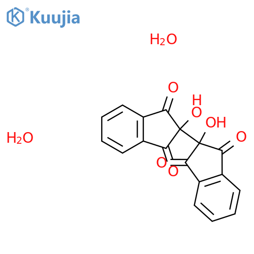 Hydrindantin dihydrate structure