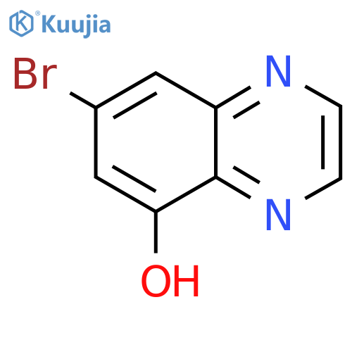 7-Bromoquinoxalin-5-ol structure