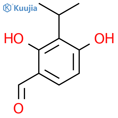 2,4-Dihydroxy-3-isopropylbenzaldehyde structure