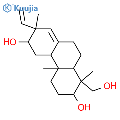 8(14),15-Isopimaradiene-3,12,18-triol; (ent-3β,12β)-form structure