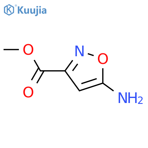 Methyl 5-aminoisoxazole-3-carboxylate structure