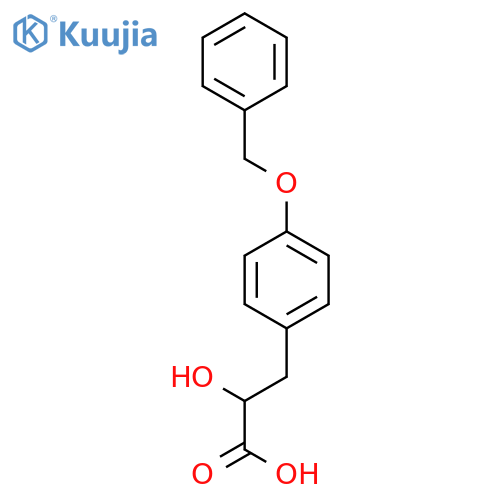 (S)-3-(4'-Benzyloxyphenyl)-2-Hydroxy-Propionic Acid structure