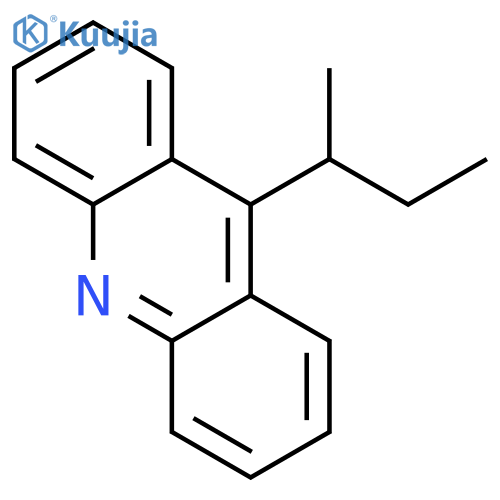 Acridine,9-(1-methylpropyl)- structure