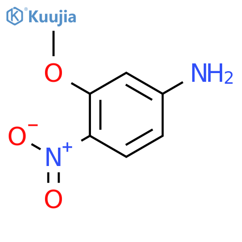 3-Methoxy-4-nitroaniline structure