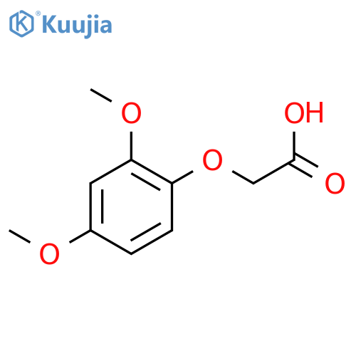 2-(2,4-dimethoxyphenoxy)acetic acid structure