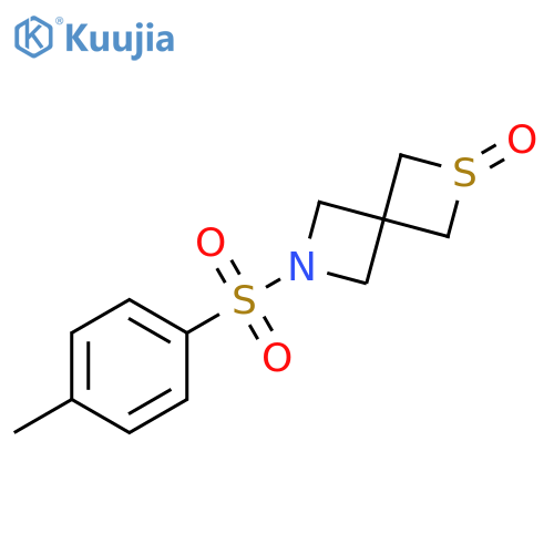 2-Thia-6-azaspiro[3.3]heptane, 6-[(4-methylphenyl)sulfonyl]-, 2-oxide structure