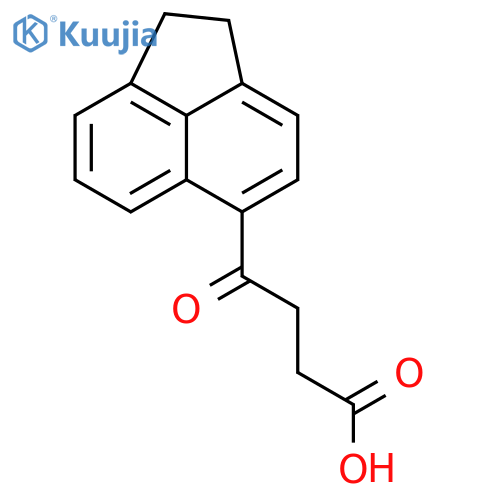 5-Acenaphthylenebutanoicacid, 1,2-dihydro-g-oxo- structure