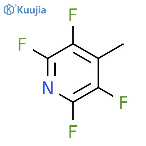 4-Methyl-2,3,5,6-tetrafluoropyridine structure