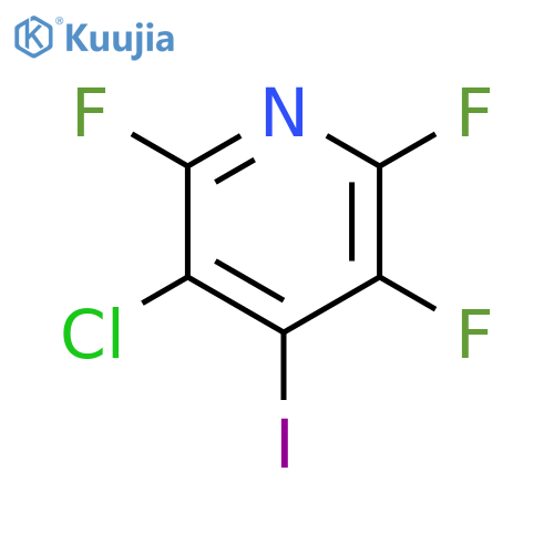 Pyridine, 3-chloro-2,5,6-trifluoro-4-iodo- structure