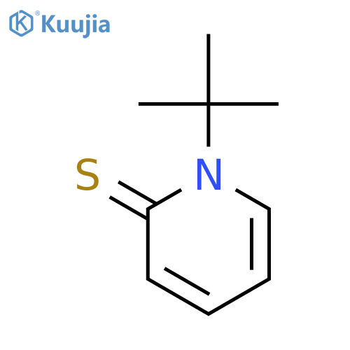 2(1H)-Pyridinethione,1-(1,1-dimethylethyl)- structure