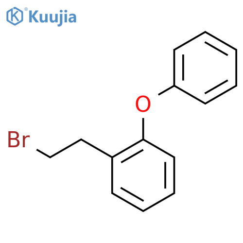 1-(2-bromoethyl)-2-phenoxybenzene structure