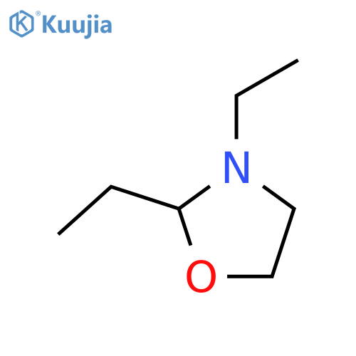 Oxazolidine,2,3-diethyl- structure