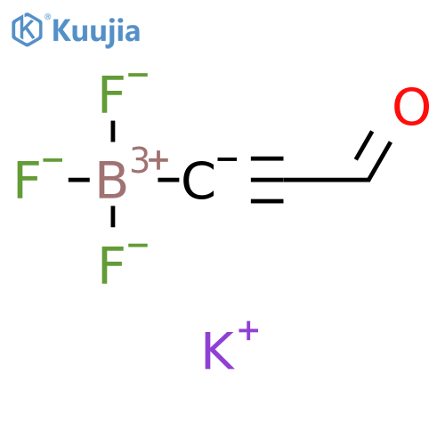 orate(1-), trifluoro(3-oxo-1-propyn-1-yl)-, potassium (1:1), (T-4)- structure