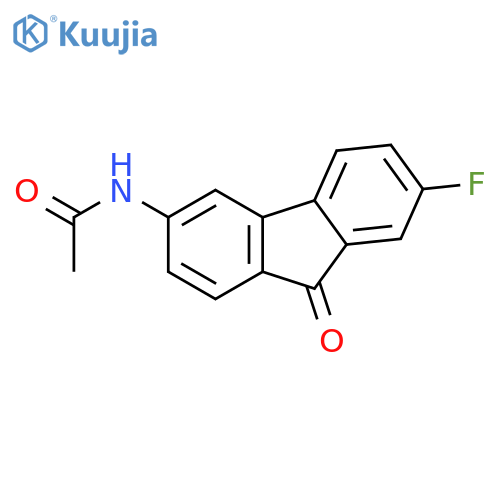 Acetamide,N-(7-fluoro-9-oxo-9H-fluoren-3-yl)- structure