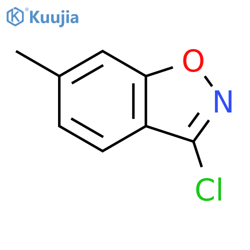 3-Chloro-6-methylbenzodisoxazole structure