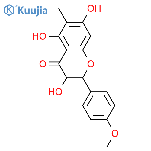 3,4',5,7-Tetrahydroxy-6-methylflavanone; (2ξ,3ξ)-form, 4'-Me ether structure