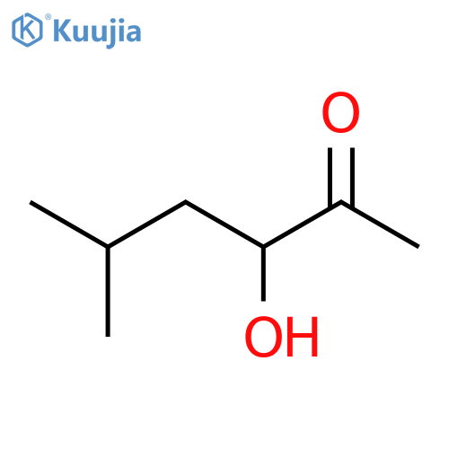 2-Hexanone,3-hydroxy-5-methyl- structure