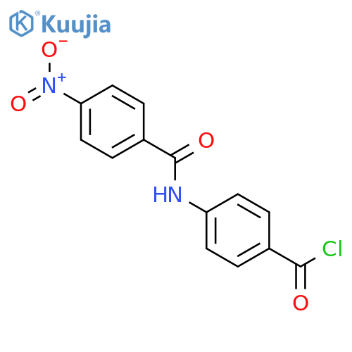 BENZOYL CHLORIDE, 4-[(4-NITROBENZOYL)AMINO]- structure