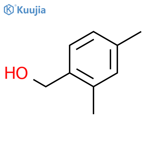 (2,4-Dimethylphenyl)methanol structure