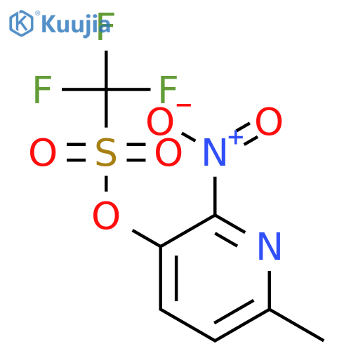 6-Methyl-2-nitropyridin-3-yl trifluoromethanesulfonate structure
