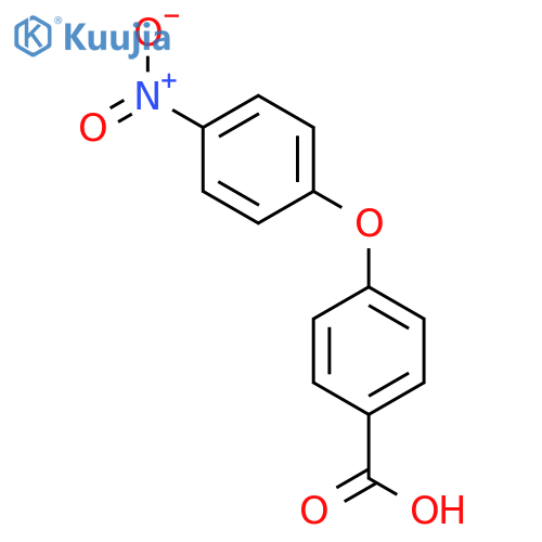 4-(4-Nitrophenoxy)benzoic acid structure