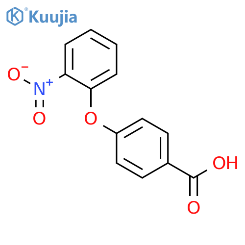 4-(2-NITROPHENOXY)BENZOIC ACID structure