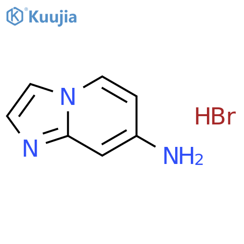 Imidazo[1,2-a]pyridin-7-amine hydrobromide structure