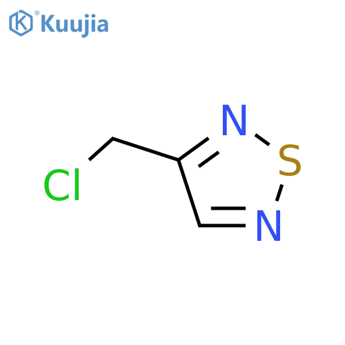 3-(chloromethyl)-1,2,5-thiadiazole structure