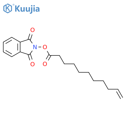 1,3-dioxo-2,3-dihydro-1H-isoindol-2-yl undec-10-enoate structure