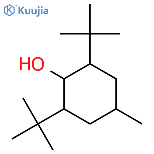2,6-Ditert-butyl-4-methylcyclohexan-1-ol structure