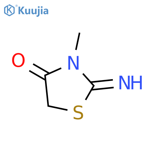 2-Imino-3-methyl-1,3-thiazolidin-4-one structure