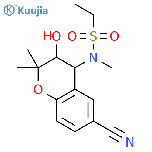 (-)-3R,4S-Chromanol 293B structure