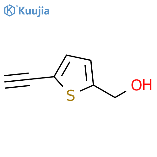 2-Thiophenemethanol, 5-ethynyl- structure