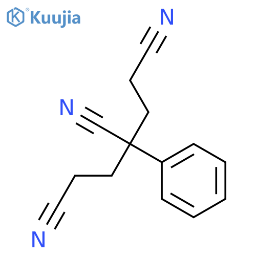 3-Phenyl-1,3,5-pentanetricarbonitrile structure